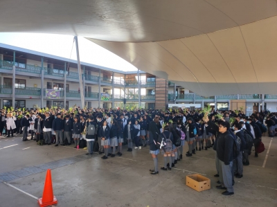 Con la Celebración de Ramos comenzó la Semana Santa en Don Bosco Calama