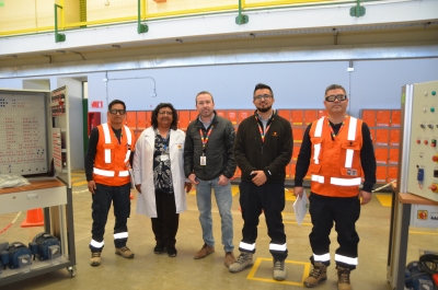 Realizan primera visita técnica en el marco del Programa Sponsor de Codelco