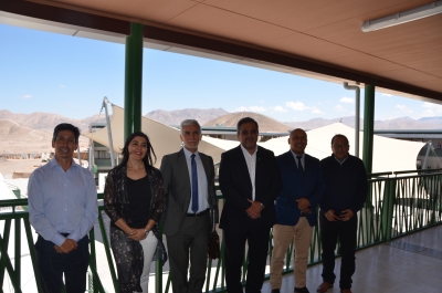 Directivos de la AIA conocieron nuevas autoridades y quinta etapa de construcción del Colegio Don Bosco Calama