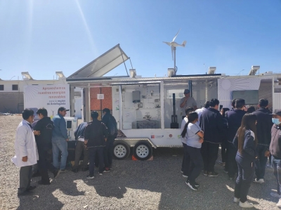 Energy Truck llegó para enseñar sobre energías renovables no convencionales