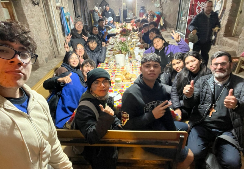 J&oacute;venes de Salesianos Calama participaron exitosamente en la Fiesta de la Virgen de Ayquina