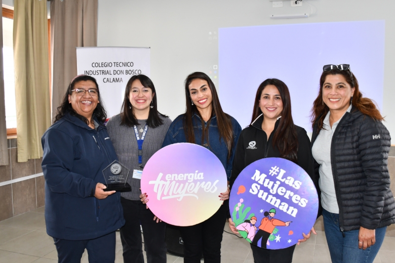 Don Bosco Calama recibe Sello &ldquo;Las Mujeres Suman&rdquo; y se convierte en primero a nivel nacional en obtener este reconocimiento