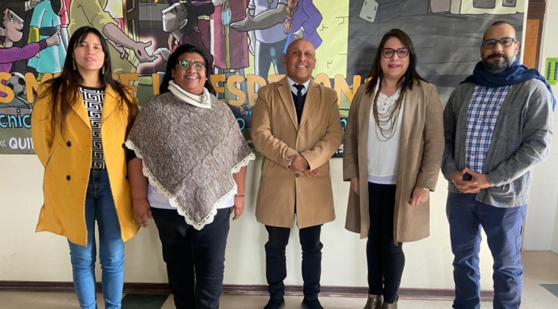 Representantes de Impulsa 4.0 visitaron el Colegio Don Bosco Calama